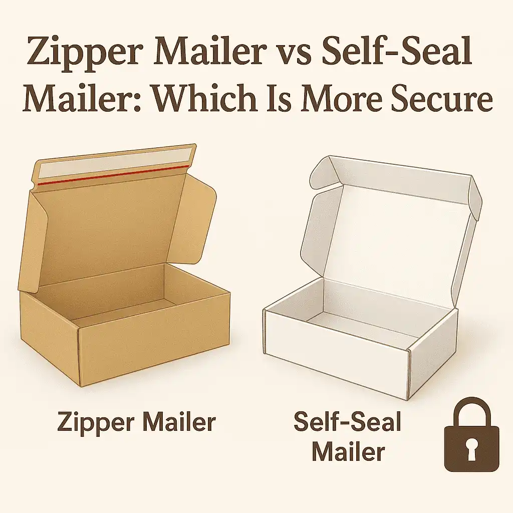 Zipper Mailer vs Self-Seal Mailer: Which Is More Secure
